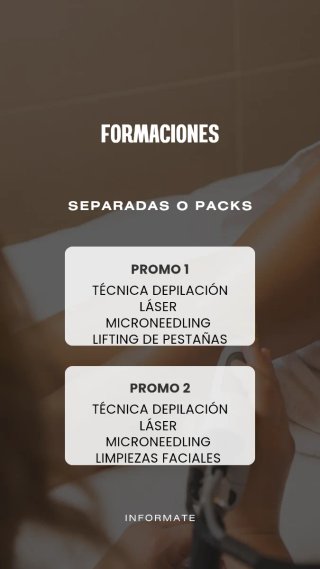 Formación estética integral y bienestar.