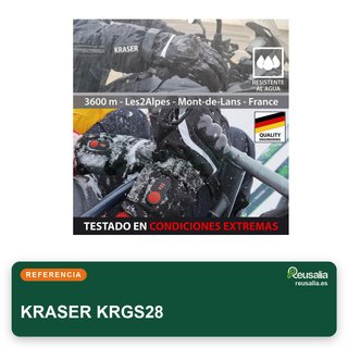 KRASER KRGS28 guantes moto calefactables invierno