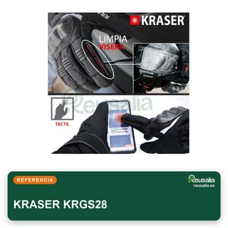 KRASER KRGS28 guantes moto calefactables invierno