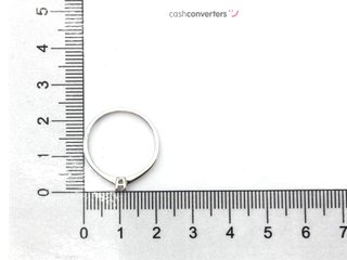 sortija oro 18k con piedra con diamante