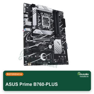 ASUS Prime B760-PLUS placa base Intel DDR5 PCIe