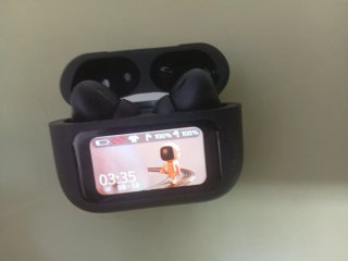 Auriculares inalámbricos con funda