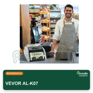 VEVOR contador billetes con detector falsos