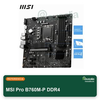 MSI Pro B760M-P DDR4 placa base