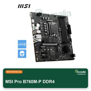 MSI Pro B760M-P DDR4 placa base