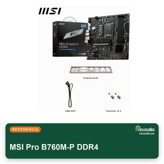 MSI Pro B760M-P DDR4 placa base