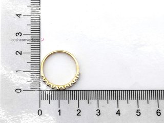 sortija oro 18k con piedra con circonita t. 17 (18,16 mm)
