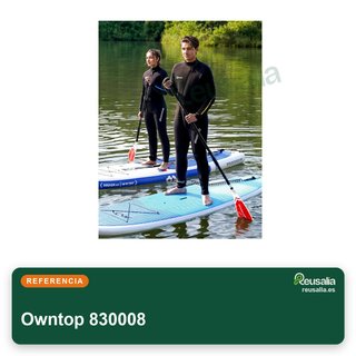 Owntop traje neopreno 5mm cremallera frontal
