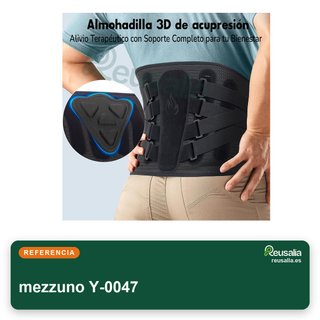 Faja Lumbar Mezzuno Soporte Biónico XL