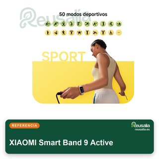 Xiaomi Smart Band 9 Active pulsera morada