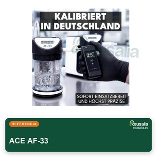 Alcoholímetro ACE AF-33 precisión contador