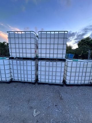Depósitos IBC 1000L limpios 70€ | sucios 60€