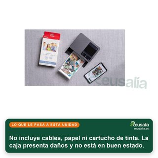 - Canon SELPHY CP1500 impresora móvil fotos