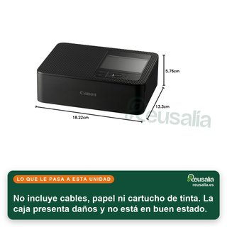 - Canon SELPHY CP1500 impresora móvil fotos