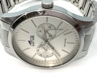 reloj pulsera caballero lotus 15954