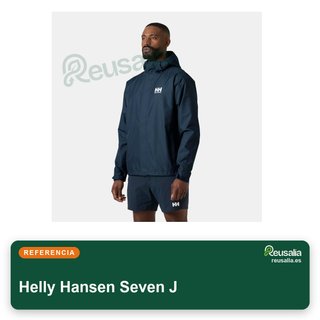 Helly Hansen chaqueta impermeable Seven J hombre talla XL