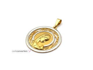 medalla oro 18k