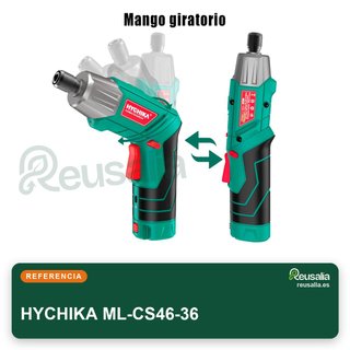 HYCHIKA destornillador eléctrico 6Nm portátil LED