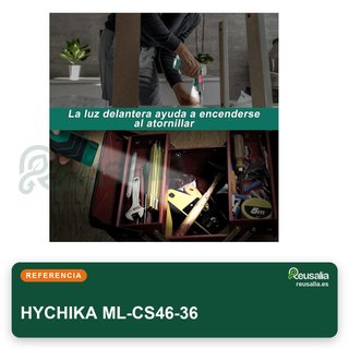 HYCHIKA destornillador eléctrico 6Nm portátil LED