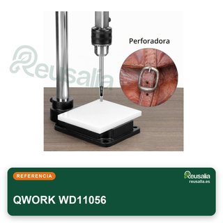 QWORK máquina punzonadora y repujadora cuero
