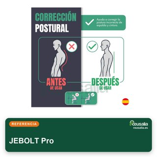Corrector postura espalda con faja lumbar L