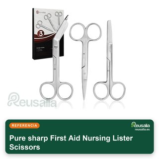 Safety First Aid tijeras acero inoxidable 13 cm