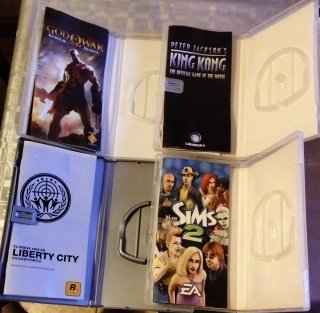 10 Juegos psp lote completos 7 sueltos 3 y cajas.4
