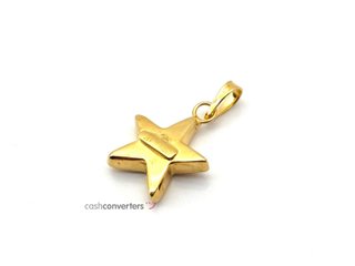 colgante oro 18k con circonita