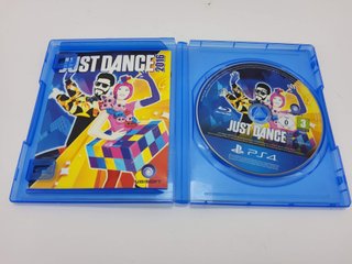just dance 2016 ps4