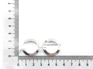 argollas plata 925mm con circonita