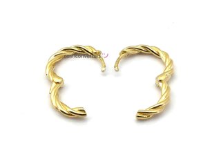 argollas plata 925mm