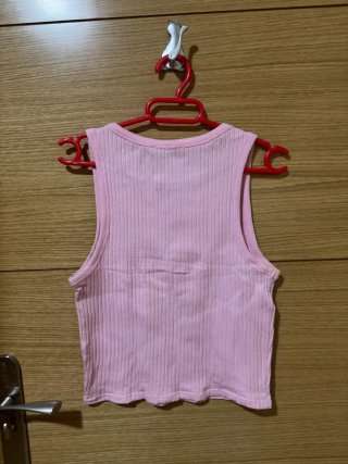 Top Stradivarius Rosa Talla L