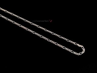 cadena plata 925mm 21cm