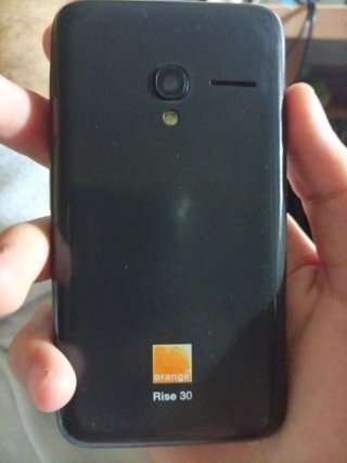 Teléfono Orange Rise 30 Negro