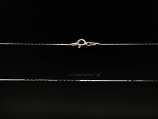 cadena plata 925mm 20cm