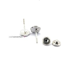 pendientes plata 925mm