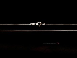 cadena plata 925mm 22cm