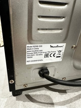 Moulinex Horno de sobremesa 30 L