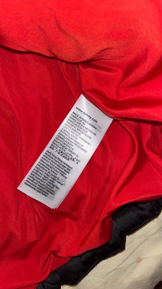 Piumino Tommy Jeans Nero Taglia M