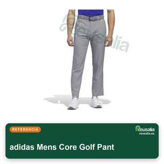 Adidas pantalón golf hombre corte clásico