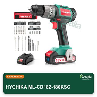 HYCHIKA taladro atornillador batería brushless