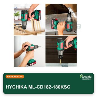 HYCHIKA taladro atornillador batería brushless