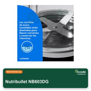 Nutribullet NB603DG Original 600 batidora personal