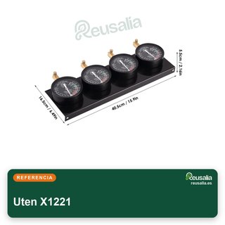 Uten probador presión carburador vacío manómetros