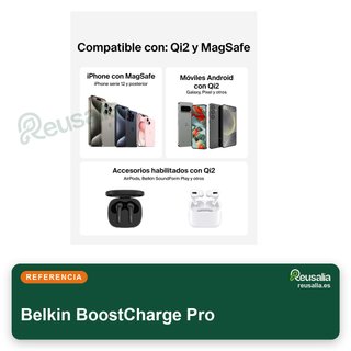 Belkin BoostCharge Pro cargador inalámbrico 15W