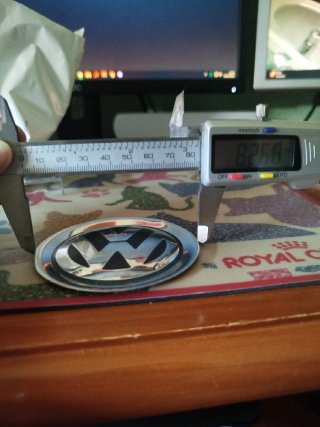 Chapa VW Centro Llanta (Usada).