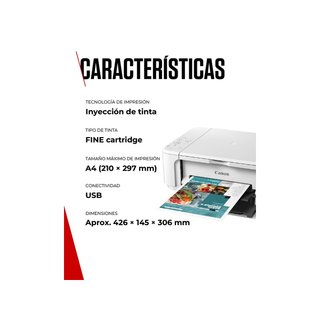 Canon PIXMA MG3650S impresora multifunción