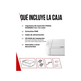 Canon PIXMA MG3650S impresora multifunción