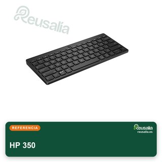HP 350 teclado inalámbrico compacto negro
