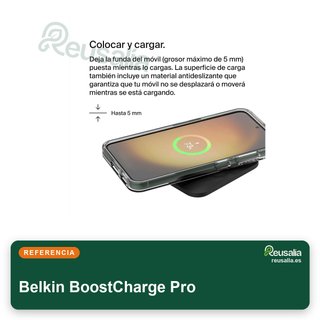 Belkin BoostCharge base carga inalámbrica segura